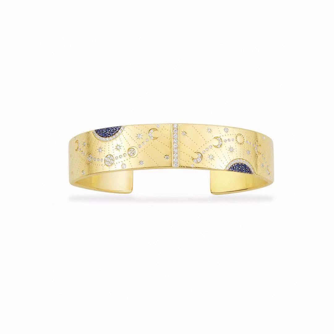 APM Monaco Celestial Moon Phase Cuff Bracelet APM Monaco Celestial Moon Phase Cuff Bracelet